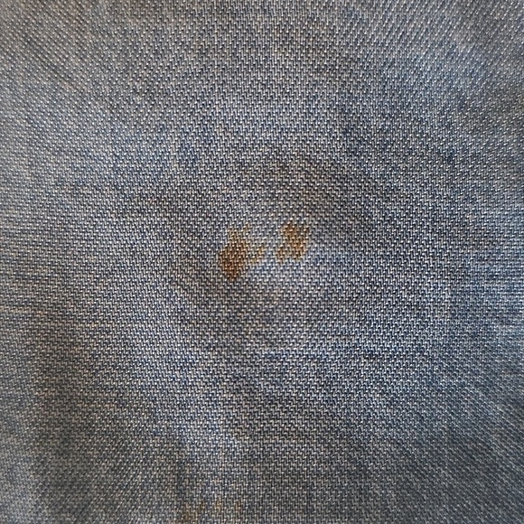 Thread & Supply Anthropologie Chambray Denim Pocket Shirt Dress Blue Small - Picture 7 of 7